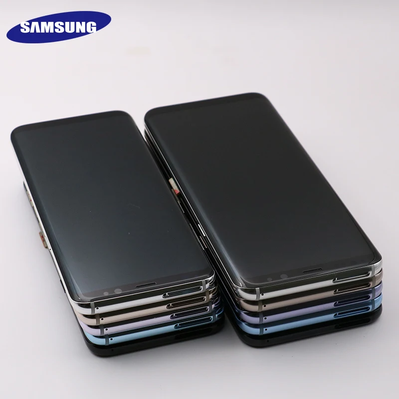 Оригинальный экран 5 8 дюйма для SAMSUNG Galaxy S8 сменный сенсорный ЖК с дигитайзером в