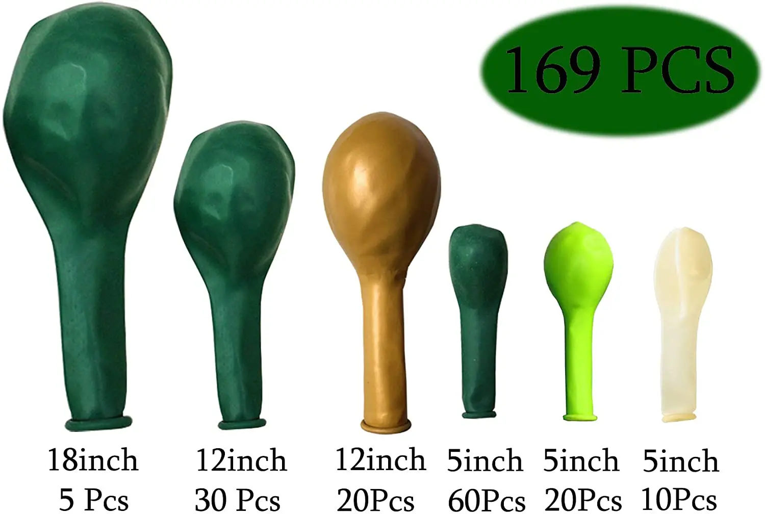 

Jungle Birthday Decorations Tropical Jungle Theme , 145pcs, Green Gold Balloon, Palm Leaves, Wedding Party Decorations