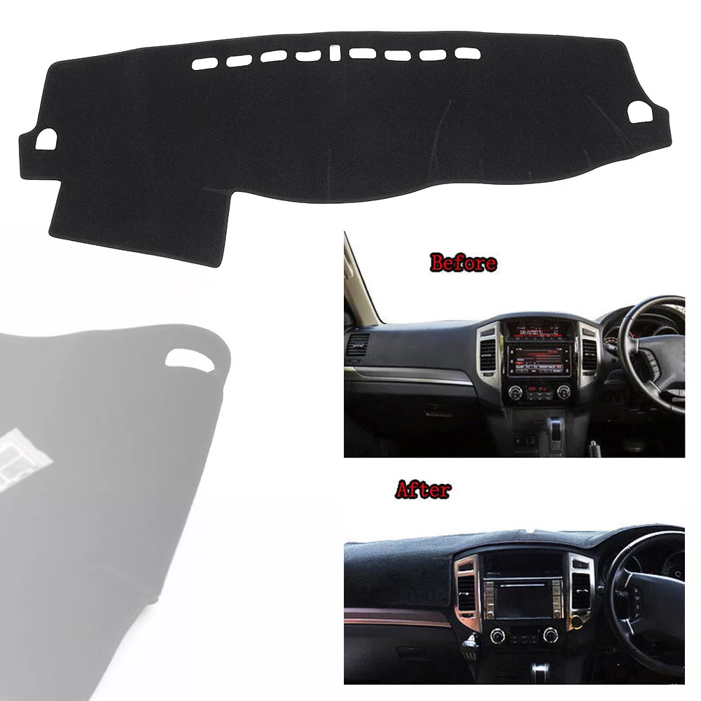 

Car Dashboard Cover Protection +Fitting Accessories for MITSUBISHI PAJERO2007-2017 (RIGHT-HAND DRIVE MODEL)