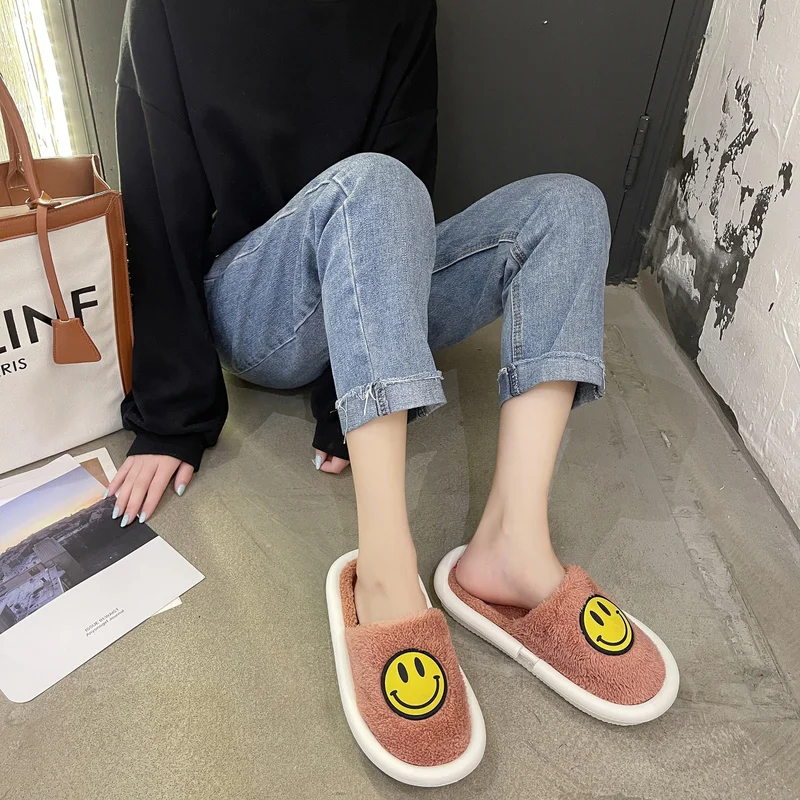 

Новинка, тапочки из пены с эффектом памяти, зимние мужские тапочки, пушистые Сверхмягкие домашние тапочки с эффектом пуш-Апа, Симпатичные до...