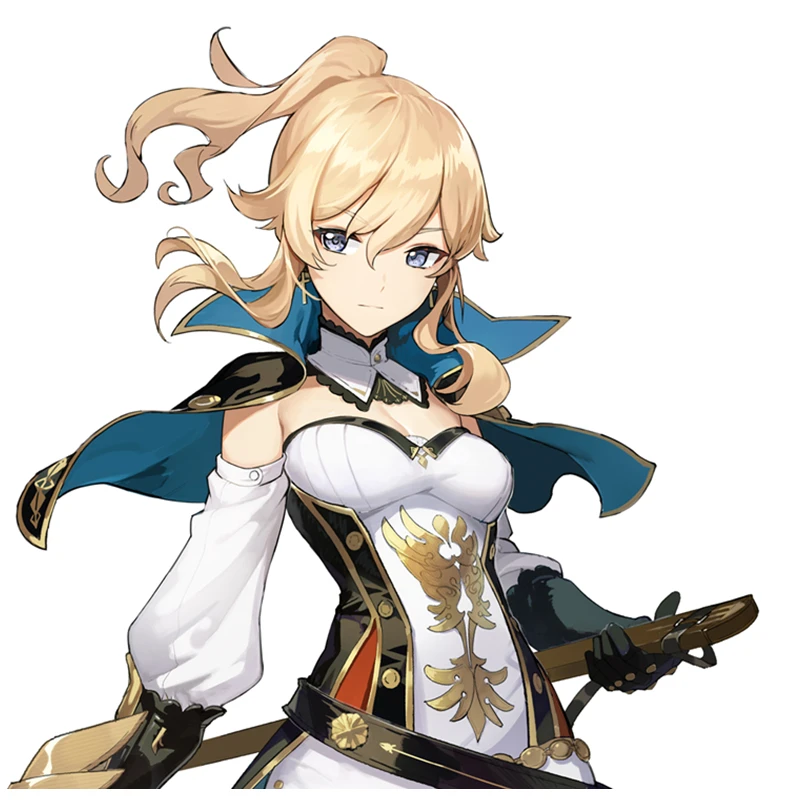 

Small Town Genshin Impact Jean car stickers decal anime cute car accessories decoration pegatinas para coche