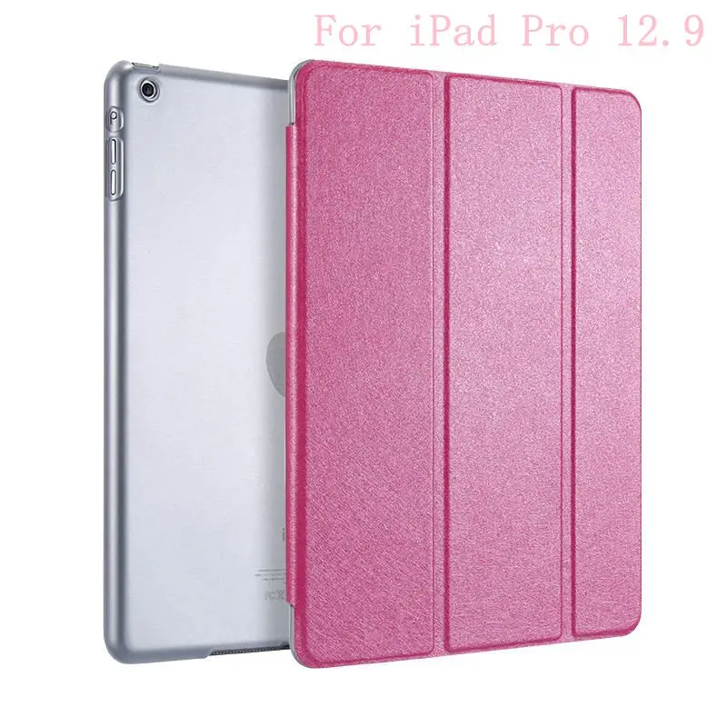 For i Pad Pro 12.9 Чехол Floveme для i Pad Air 2 Шелковый чехол для i Pad Mini 2 4 5 складной тонкий полный защитный чехол для i Pad Pro 9,7 12,9 - Цвет: For i Pad Pro 12.9