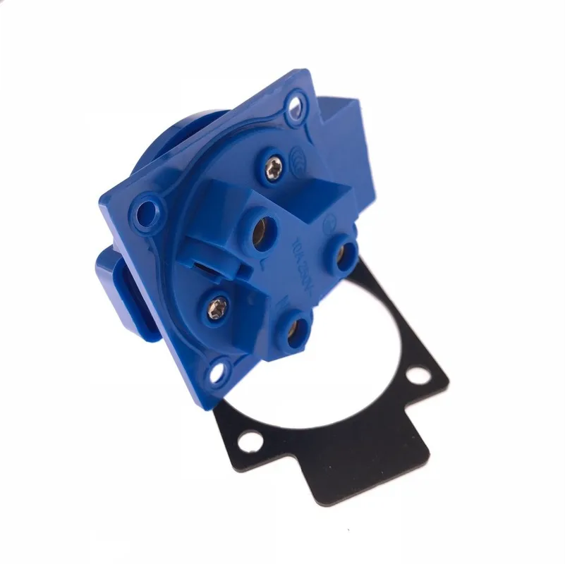 Китайская стандартная Водонепроницаемая промышленная розетка с 3 отверстиями 10