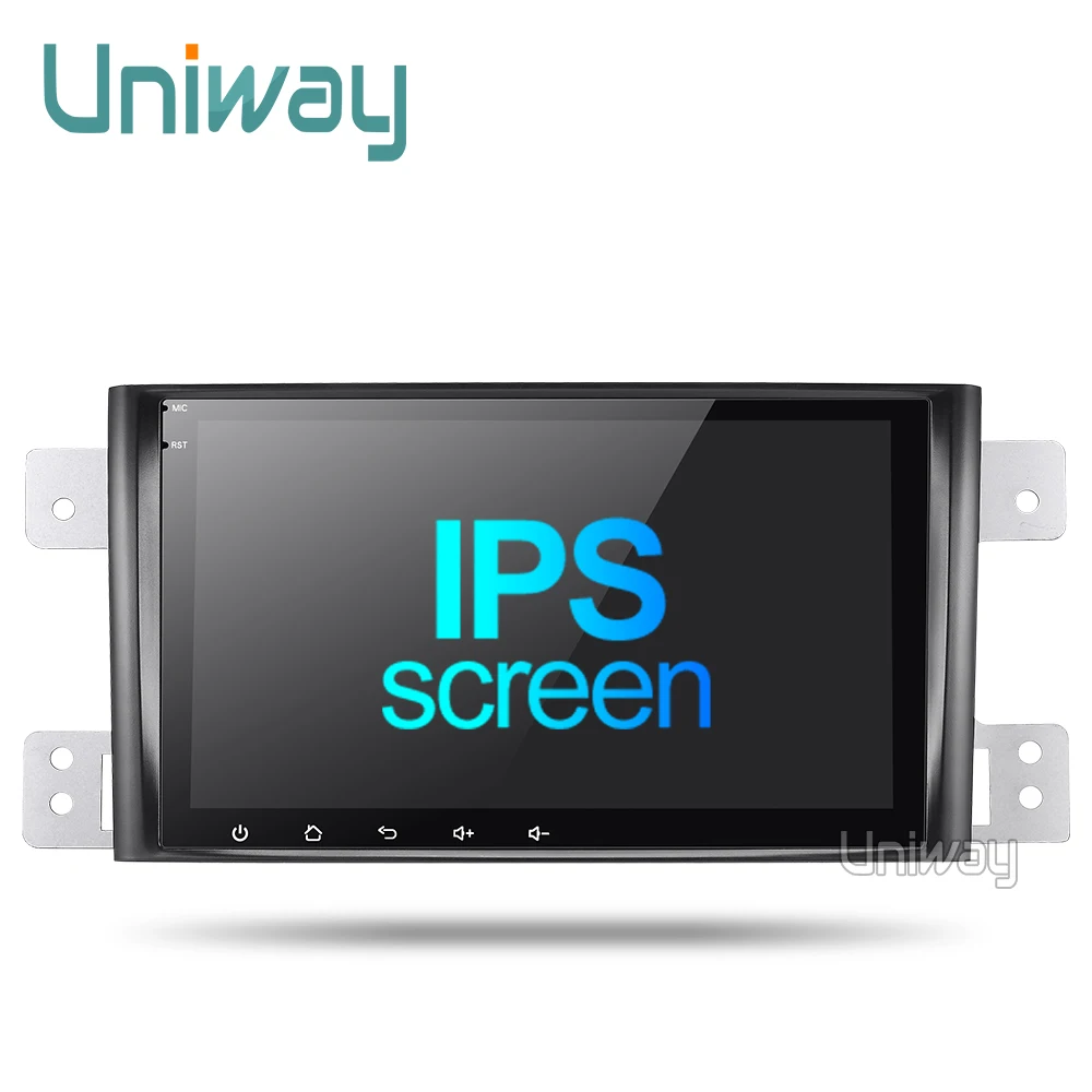 Uniway AWTL8071 2G+ 32G android 9,0 автомобильный dvd для suzuki grand 2006-2011 vitara мультимедийный автомобильный Радио Стерео gps с рулевым колесом