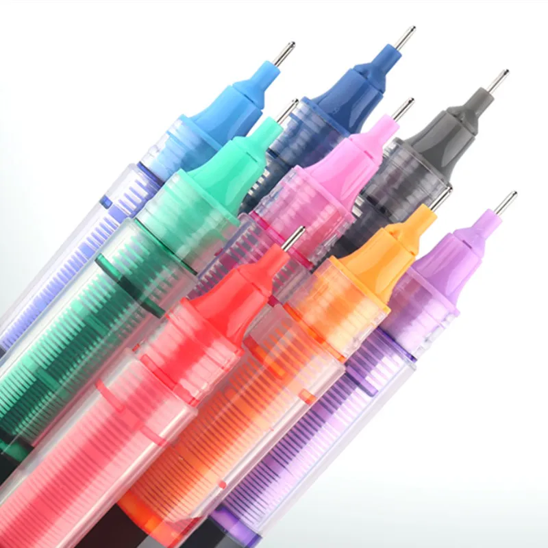 

18 colour colourful Straight liquid gel pen Artistic font Creative neuter pen Business School office supplies