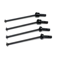 4pcs metal front and rear cvd drive shaft set for arrma mojave 17 6s v2 4wd blx rc truck car upgrade parts