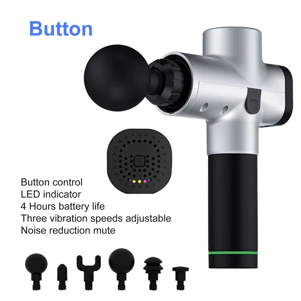 Пистолет для массажа мышц мышечный массажер управление мышечной болью