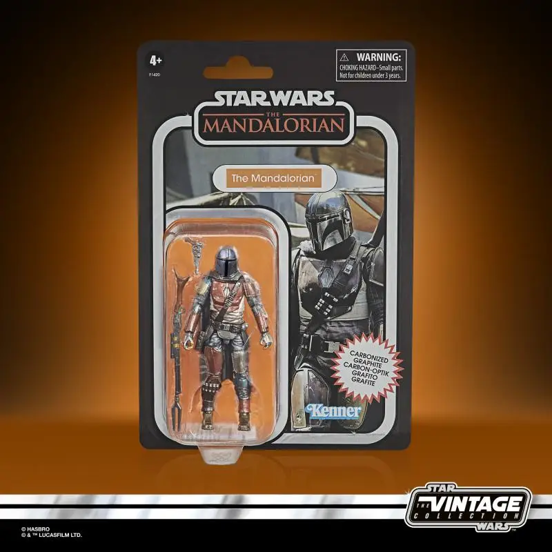 

Star Wars 3.75 inch TVC Carbonized Edition The Mandalorian can make a gift collection Carla Dead Soldier Boba Fett