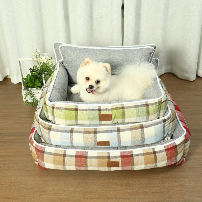 

Dog Kennel Four Seasons General Dog Bed Teddy Bomei Small Dog Cat Kennel Summer Pet Products Dog House Indoor Sofa Bed