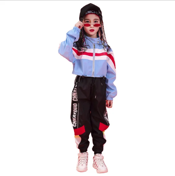 

Girls Fashion 3pcs Clothes Sets Children Coat Vest Pants Street Dance Tracksuits For Baby Girl Kids Casual Suits Toddler Outfits
