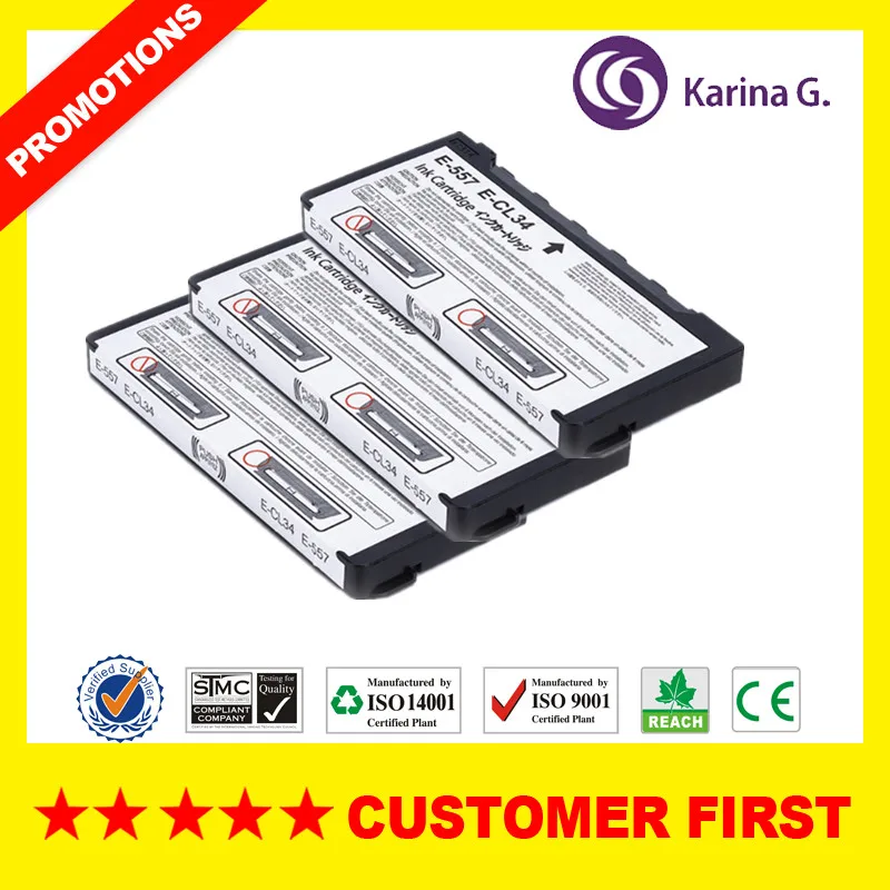 557 совместимый чернильный картридж для T557 T0557 E557 Подходит Epson PM 500 | Компьютеры и