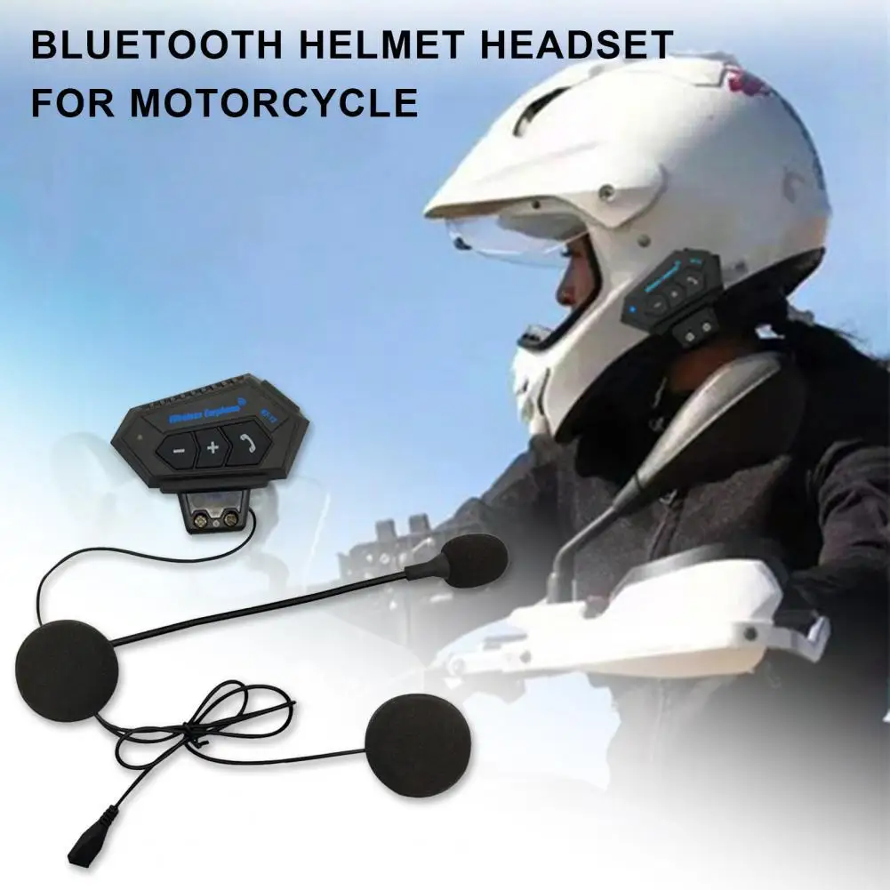 

Bluetooth-гарнитура для мотоциклетного шлема 4.1, с микрофоном