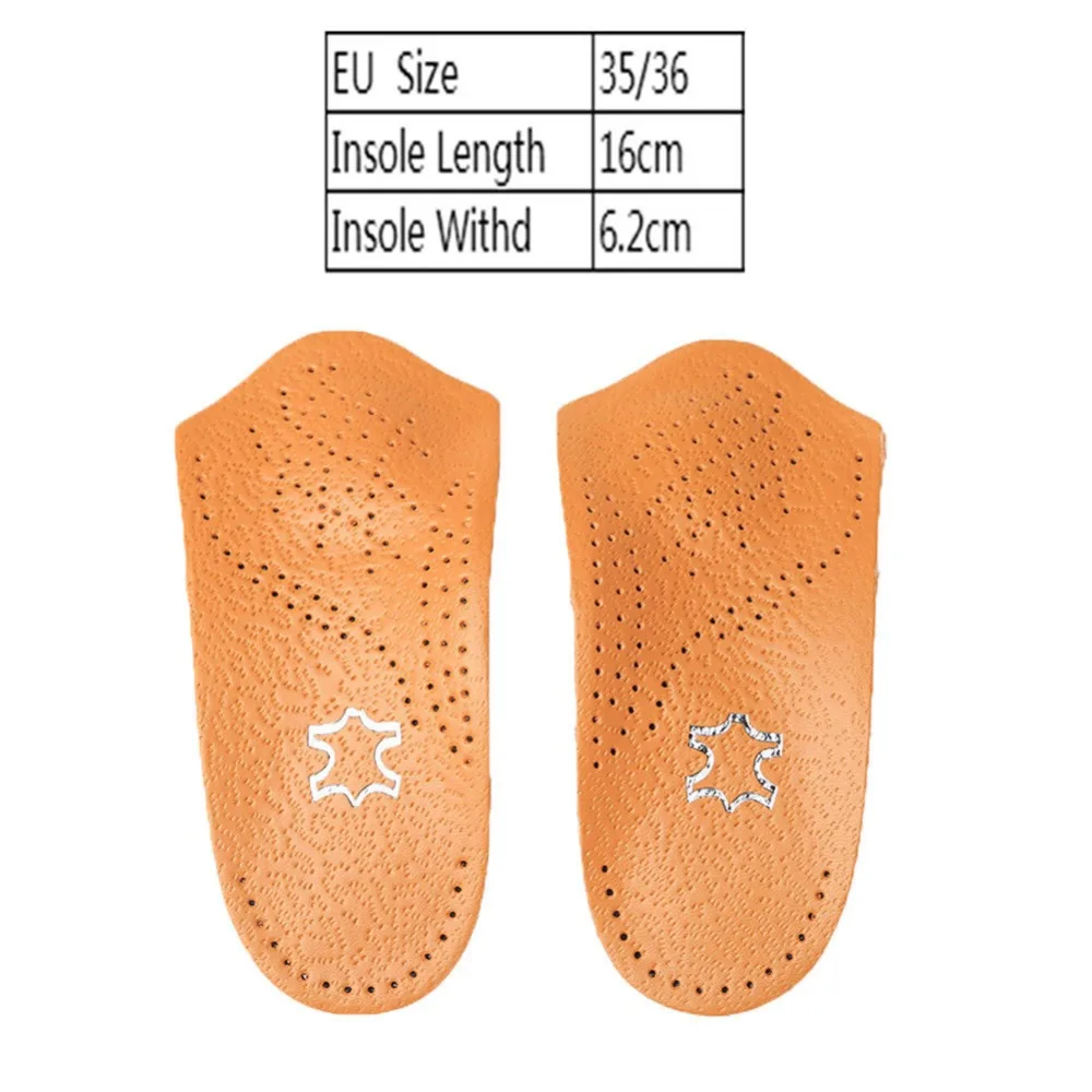 

1Pair Half Arch Support Orthopedic Insoles Flat Foot Correct Feet Care Shoe Pad Orthopedic Arch Supports Heel Lift Gel Insoles