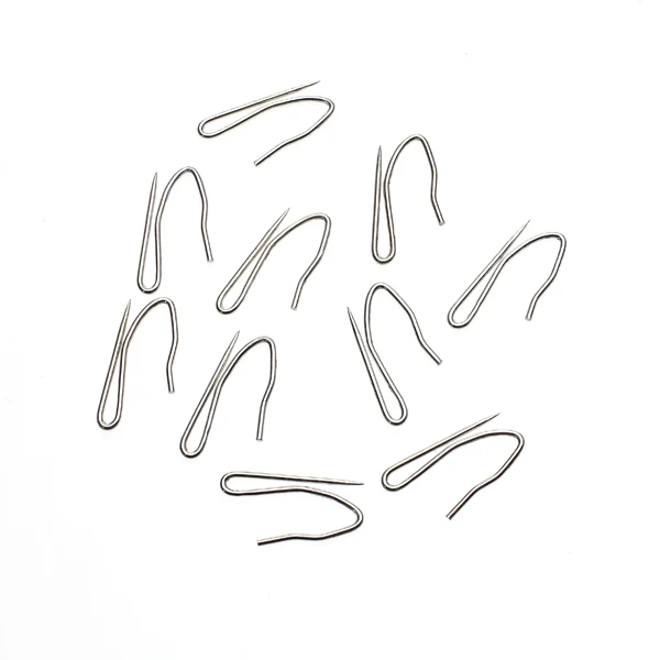 

10pcs Metal Curtain Hooks Pinch Pleat Pin-On Drapery Pins for Window Curtains