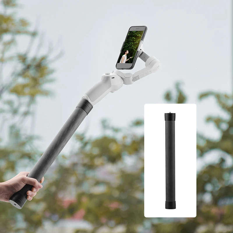 Удлинитель из углеродного волокна для DJI OM 4 Osmo Mobile 3/2 Ronin S Feiyu Vimble 2 универсальный