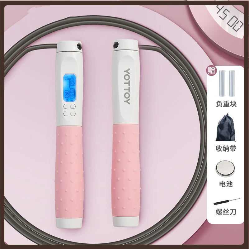 

Workout Skipping Rope Fitness Digital Kids Plastic Adults Jumping Rope Sport Bodybuilding Attrezzi Palestra Casa Skipping Rope
