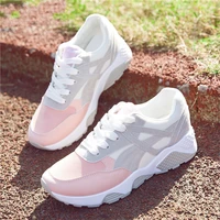 women sneakers breathable outdoor walking shoes woman mesh casual pink lace up ladies 2020 fashion female