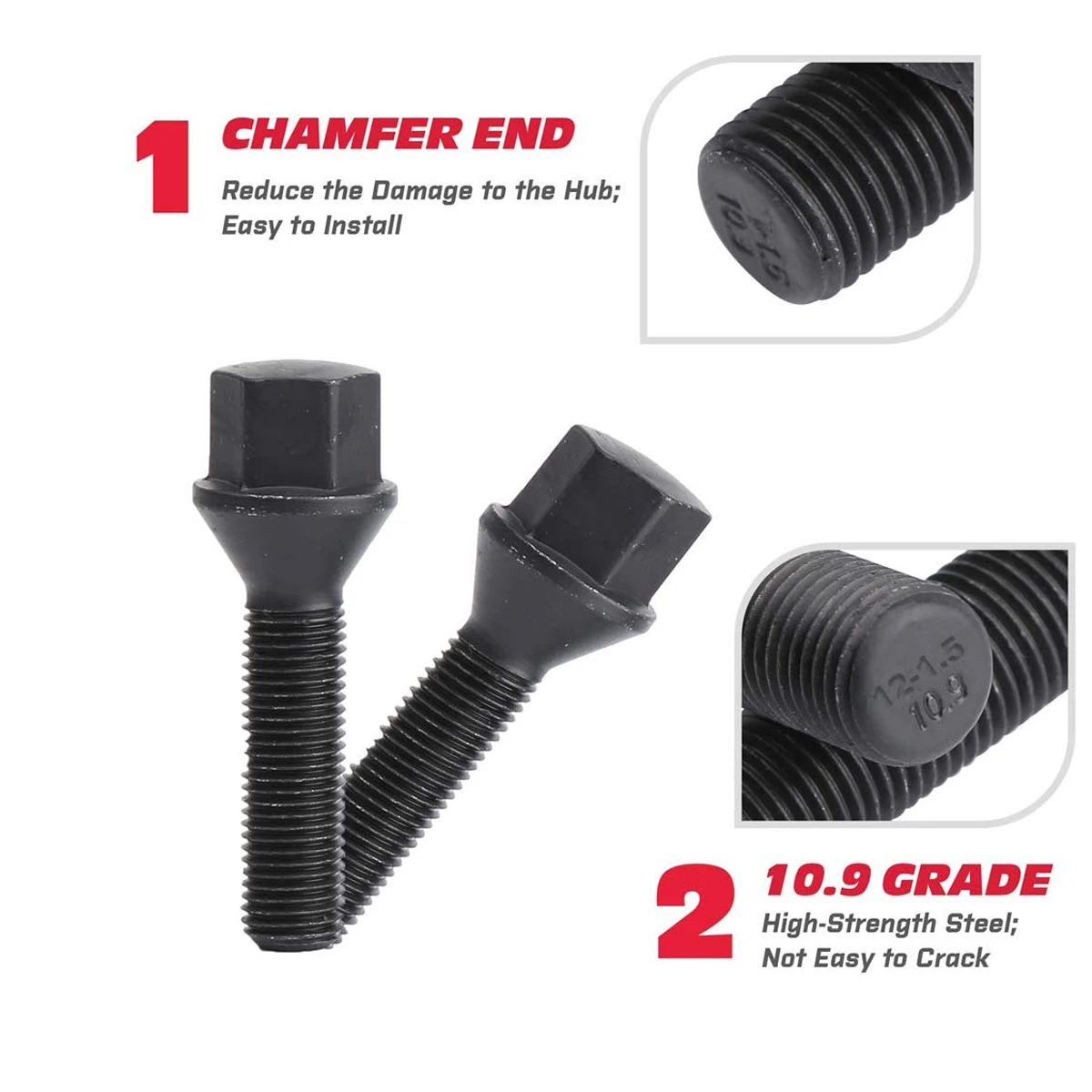 KSP 20 шт. M12x1.5 конические сиденья расширенные Луг болты для BMW Z3 Z4 Roadster Z8 3 серии E30 36 46