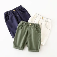 yocute kids wear childrens capris boys summer shorts toddler fashion pants korean style cotton solid color shorts 2 7 years