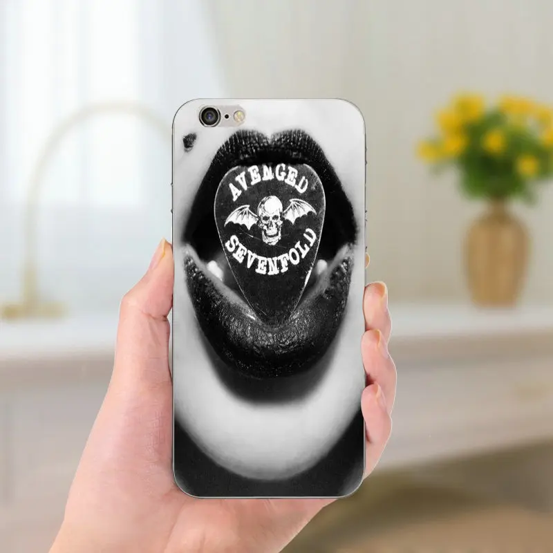 Avenged Sevenfold Чехлы для мобильных телефонов iPhone 8 7 6 6S Plus X 5 5S SE 5C 4 Coque Shell Funda Мягкий