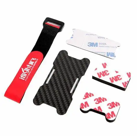 

85mm Battery Protector Plate w/ Battery Strap Sponge Mounting Pad for iFlight ix5 200mm FPV Racing Drone w/ Battery on Bottom