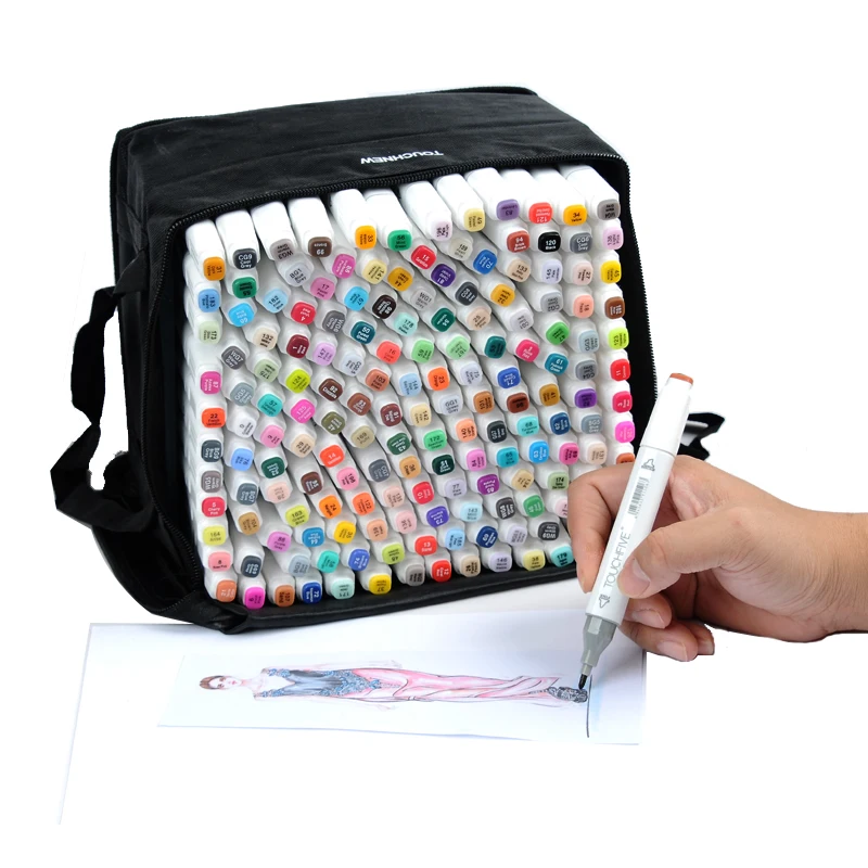 Touchfive 30/40/60/80 с двухголовой принадлежности для художественных эскизов маркером в