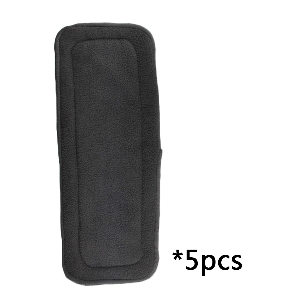 OUTAD 5 шт./компл. многоразовый 4 слойный бамбуковый угольный вкладыш мягкий детский