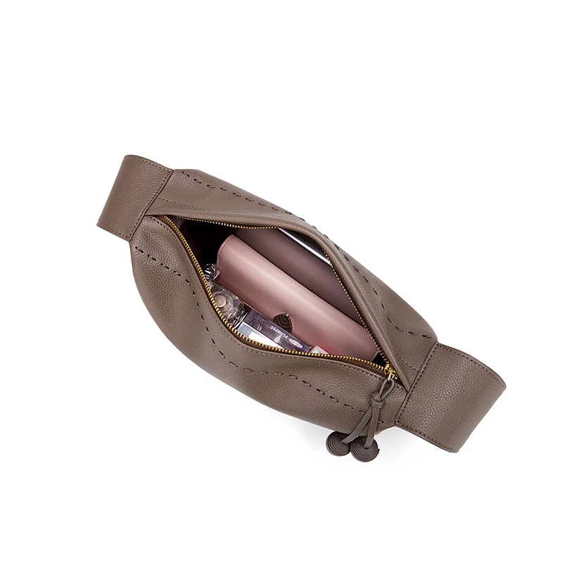 Cnoles модные роскошные брендовые сумки на плечо для женщин через из натуральной