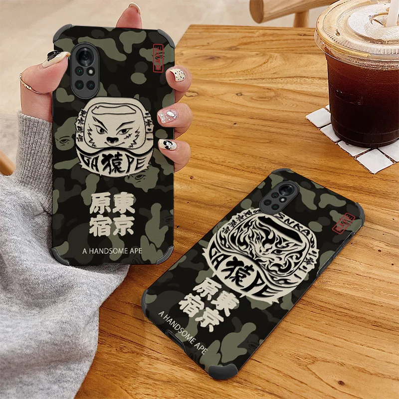 

Contracted Fashion Shockproof Case For Huawei Nova 8 7 Pro SE 6 Se 5 5Pro 5Z 5I 5Ipro 4 4E Pro Soft Phone Cover Case