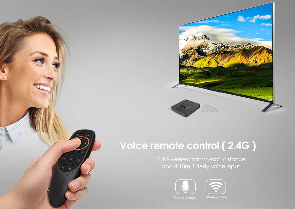 Beelink GT King Smart Android 9,0 ТВ-приставка Amlogic S922X 4 Гб 64 Гб 2,4G Голосовое управление 5,8G WiFi 1000 Мбит/с ТВ-приставка поддержка 4K