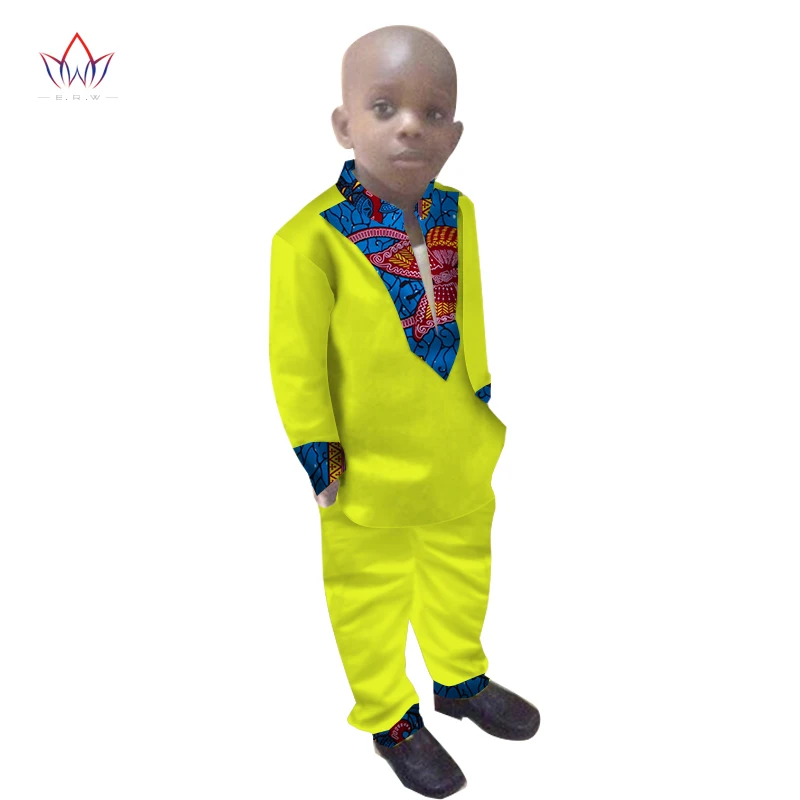 Одежда для мальчиков африканские Дашики детская одежда Длинные рукава плюс