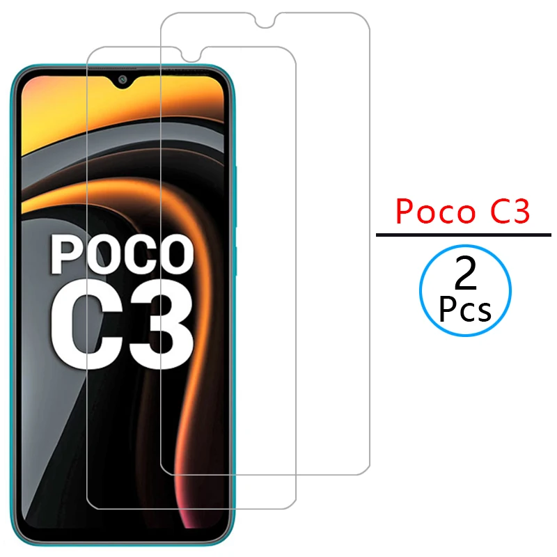 

protective glass for xiaomi poco c3 screen protector tempered glas on pococ3 c 3 3c film ksiomi xiomi xiami xaomi xiao mi xiaome
