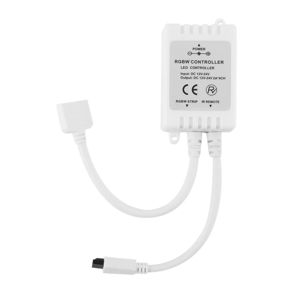 2 4G IR 4 Каналы DC12-24V 40-ключ светодиодный RGBW Пульт дистанционного управления с