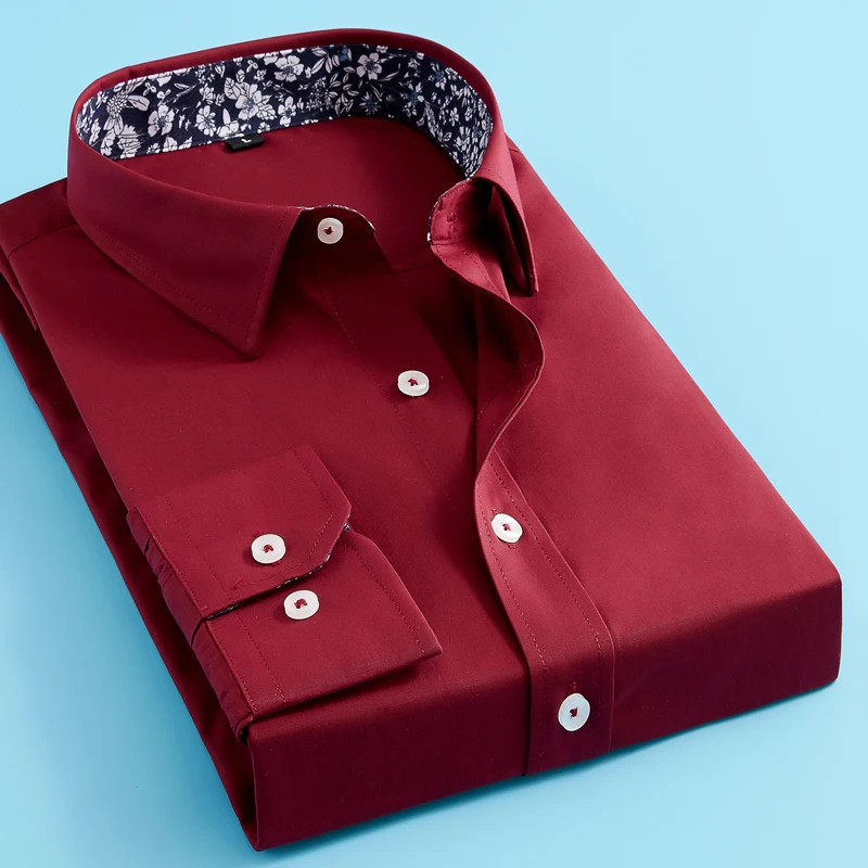 2021 новые белые футболки с длинными рукавами для мужчин большой Размеры 5xl Бизнес