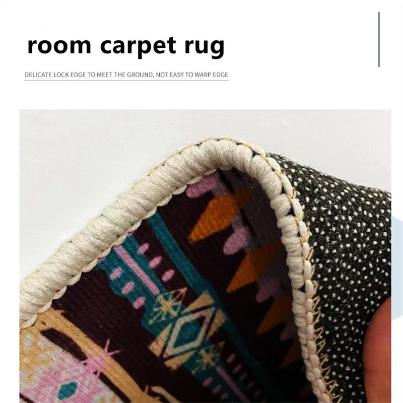 Декоративный коврик в виде зебры для спальни прикроватный столик напольный софы