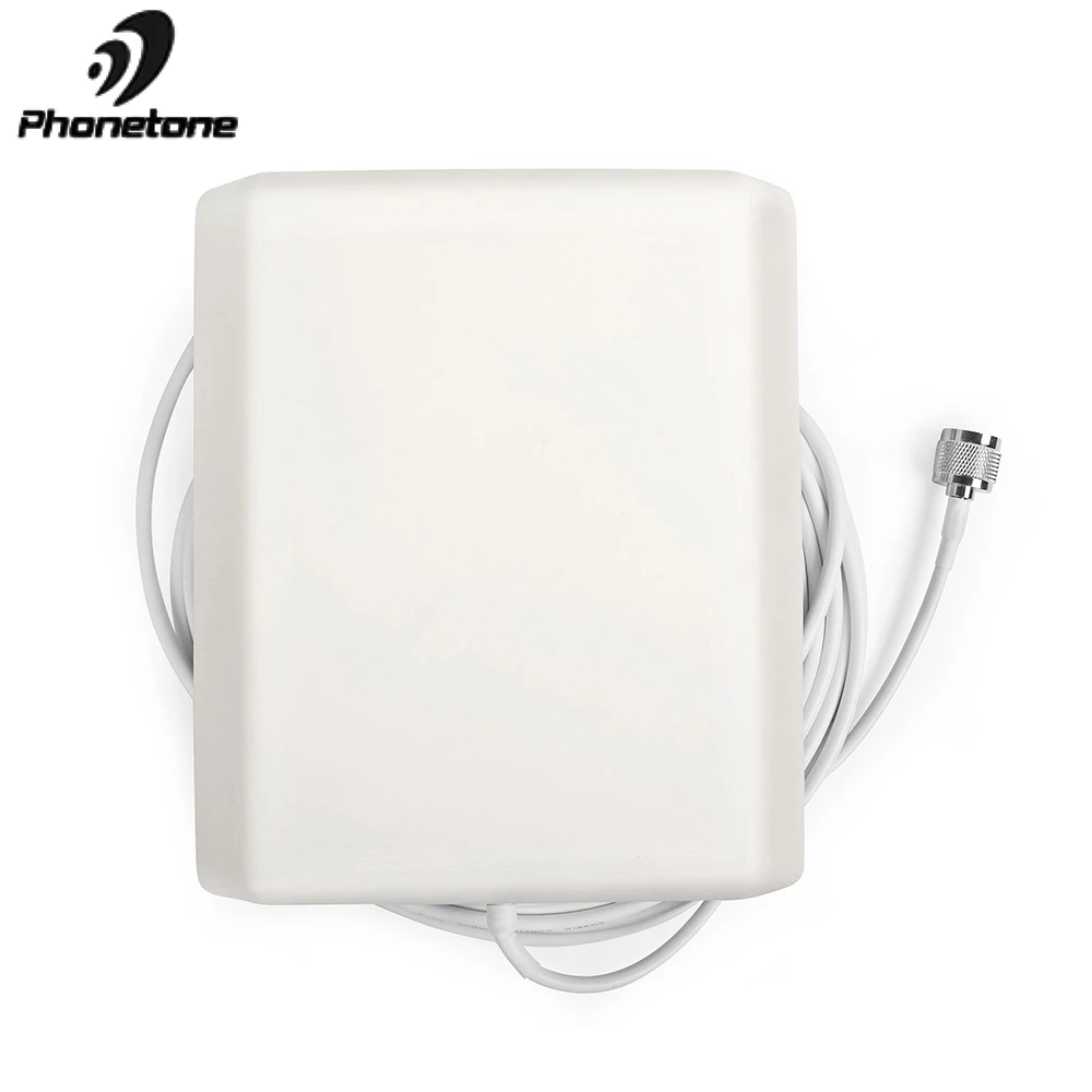 800-2500MHz 9dBi GSM 3G Lte inside high gain Antenna Indoor Directional Panel Antenna with 5m cable for Repeater Signal Booster