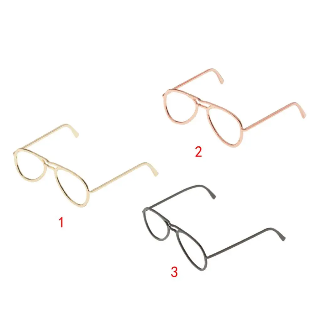 

1/6 Scale Oblate Glasses Frame For 12'' Male & Female TTL Enterbay
