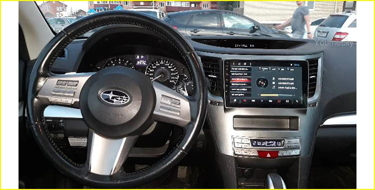 Автомобильный dvd-плеер Android 9,0 для Subaru Legacy Outback 2009 2010- gps Радио Видео мультимедийный плеер емкостный ips экран RDS