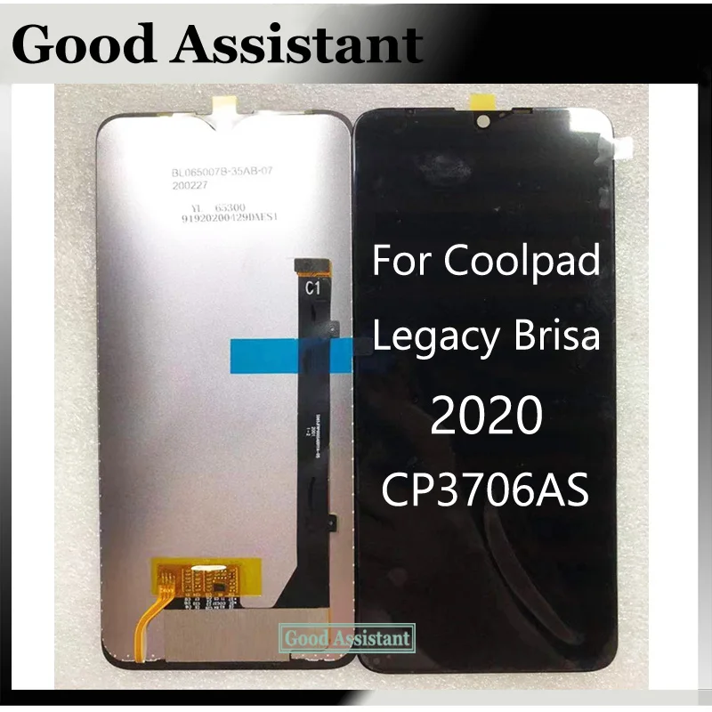 Высококачественный черный 6 53 дюймовый ЖК-дисплей для Coolpad Legacy Brisa 2020 CP3706AS |