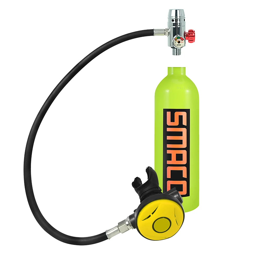 Кислородный баллон для подводного плавания на 1 л воздушный резервуар дайвинга