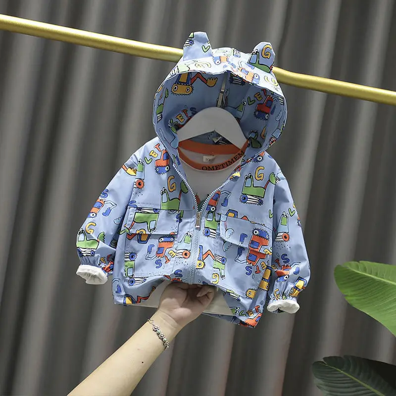 

JO&MI 2020 autumn new children's jacket boys and girls light warm jacket