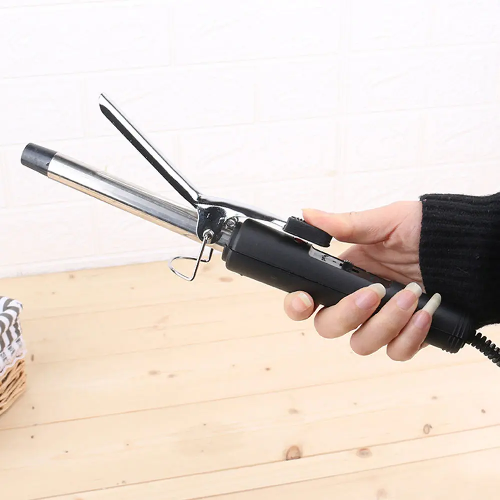 Pro Electric Hair Curler Curling Iron Wand Tool Natural Fashion Constant Temperature Hairdressing Makeup Portable Home | Красота и