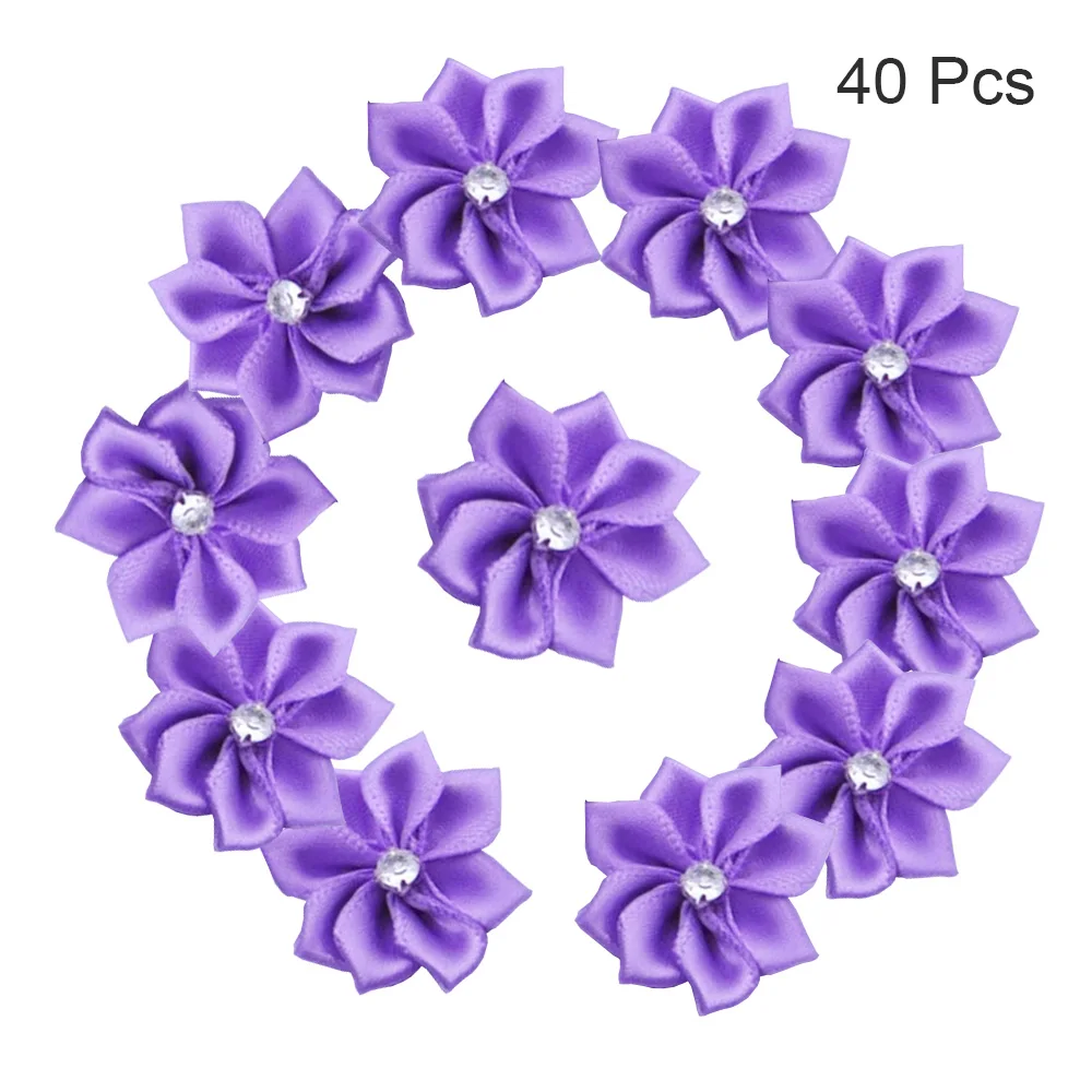 Cute Embroidered Flower Applique Small Flowers Patches DIY Craft for Clothes Shoes Bags Hat Decor Sewing Accessories | Дом и сад