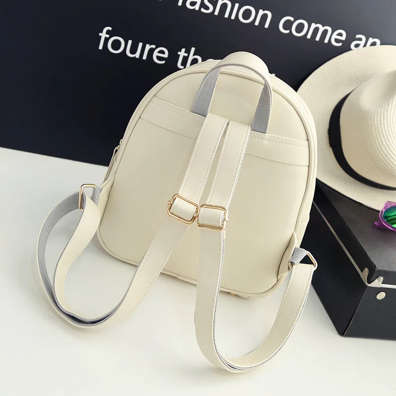 Милый кот рюкзак школьный женский из искусственной кожи рюкзаки для