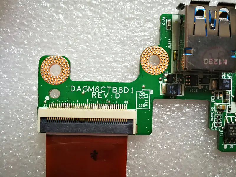 Оригинал для DELL XPS 15 L501X L502X usb плата DAGM6CTB8D1 CN-0GRWM0 0GRWM0 GRWM0 DEPC1104001 | Компьютеры и офис