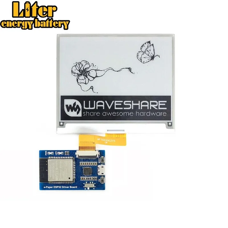 Универсальная электронная бумажная плата драйвера с WiFi/Bluetooth SoC ESP32 на борту