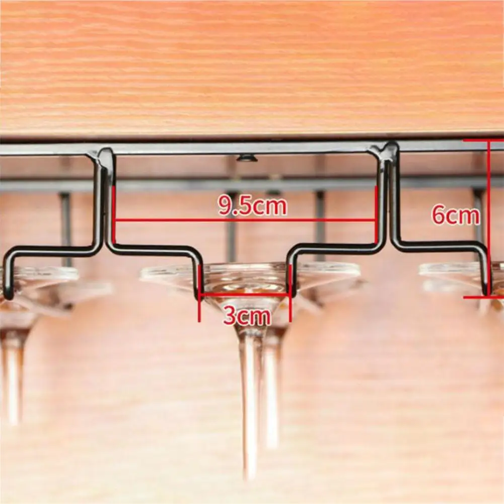 Креативный железный подвесной держатель для бокалов посуда стеклянные стаканы