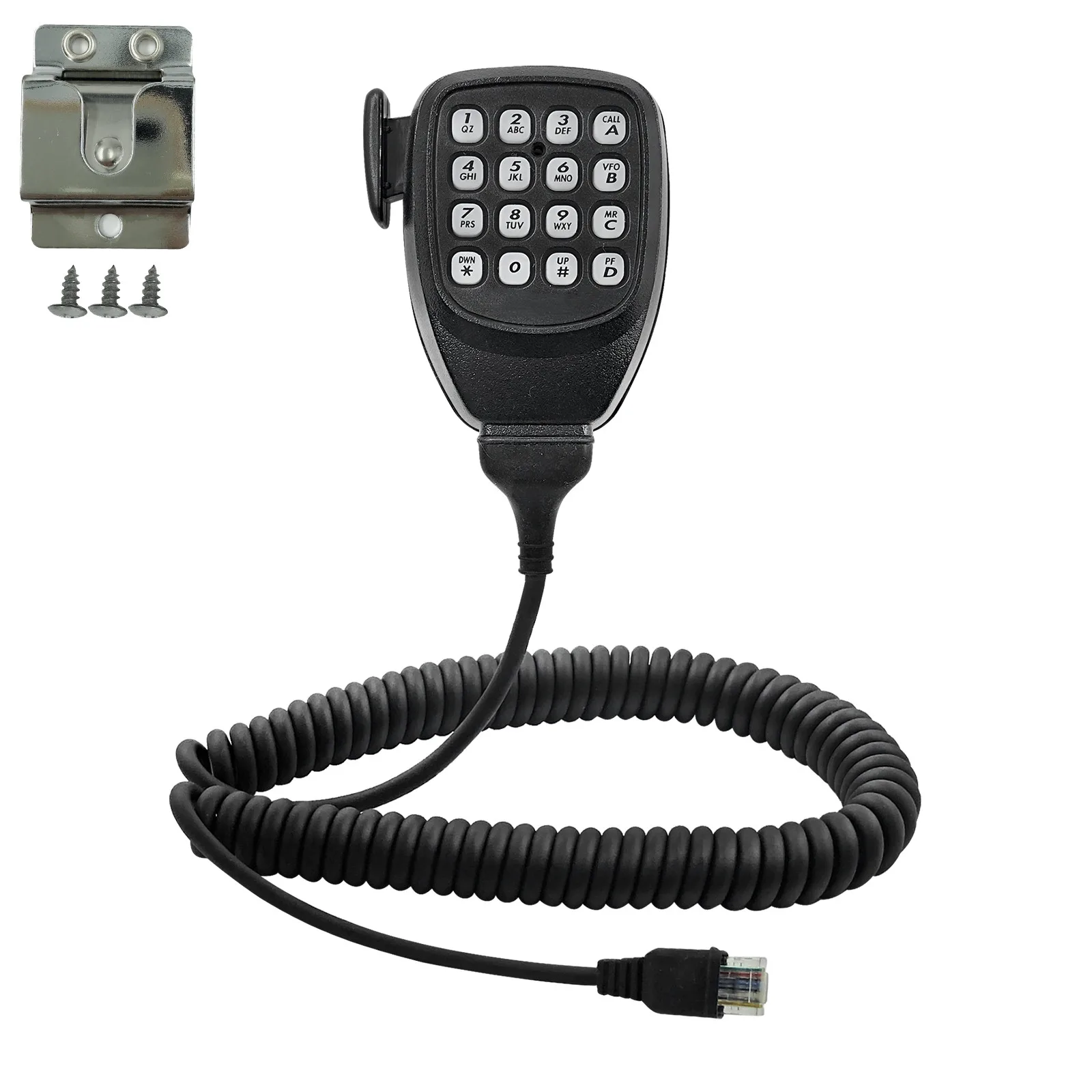 

2PCS VBLL MC-59 DTMF Microphone for Kenwood TM-271A TM-281A TM471A TK730 TK630 TK750 TK7180 TK8180 KMC-32 RADIO