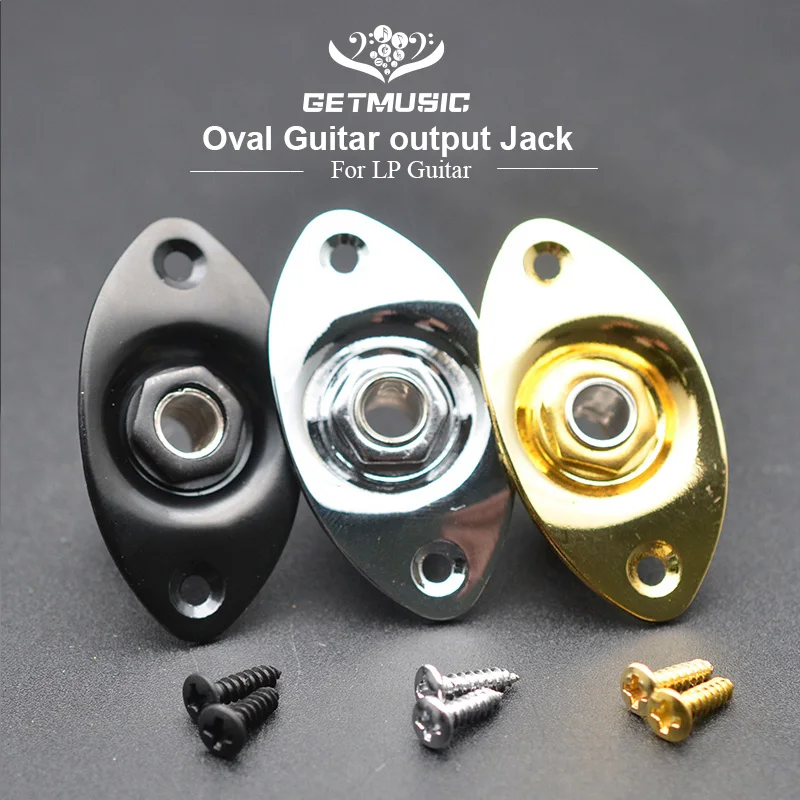 elektrische gitarre pickup oval 635mm ausgang jack platte jackplate buchse jack für lp elektrische gitarre accesorios guitarra free global shipp