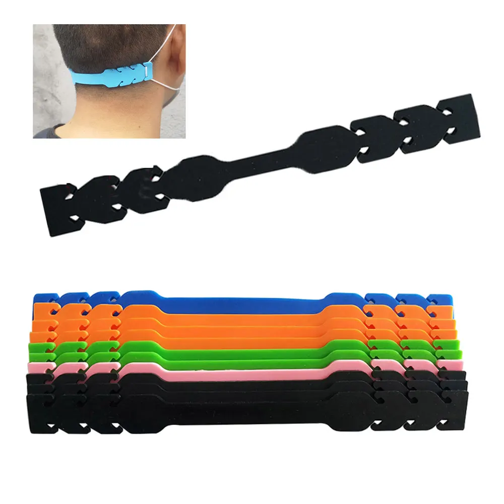 10 шт. регулируемый крючок для ушей механизм регулировки веревки маска